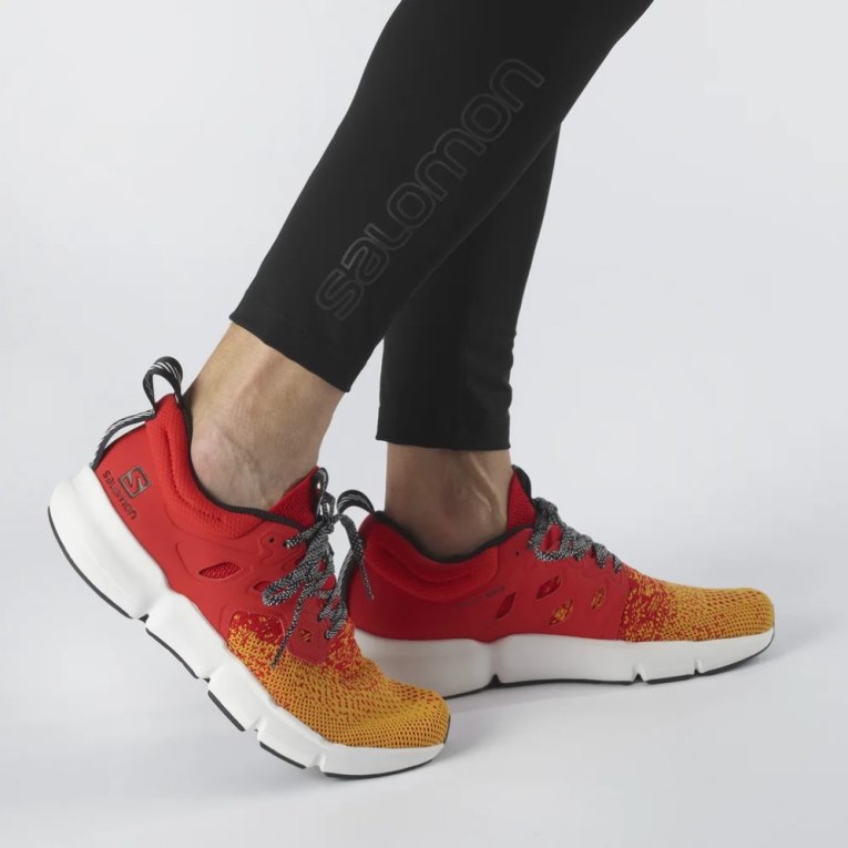 Red / Mango Salomon Predict Soc 2 Men's Running Shoes | PH 52946K